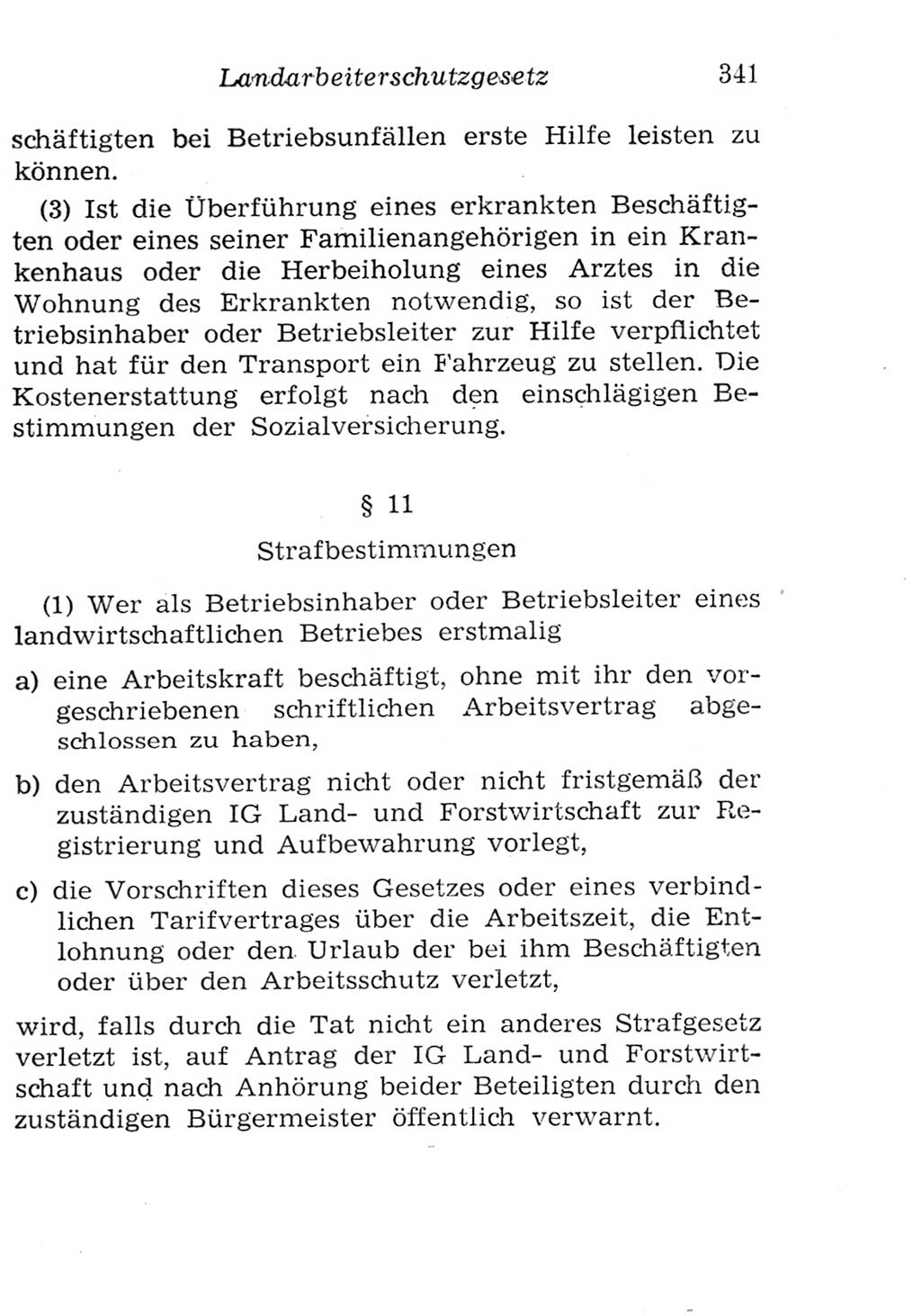 Strafgesetzbuch (StGB) und andere Strafgesetze [Deutsche Demokratische Republik (DDR)] 1957, Seite 341 (StGB Strafges. DDR 1957, S. 341)