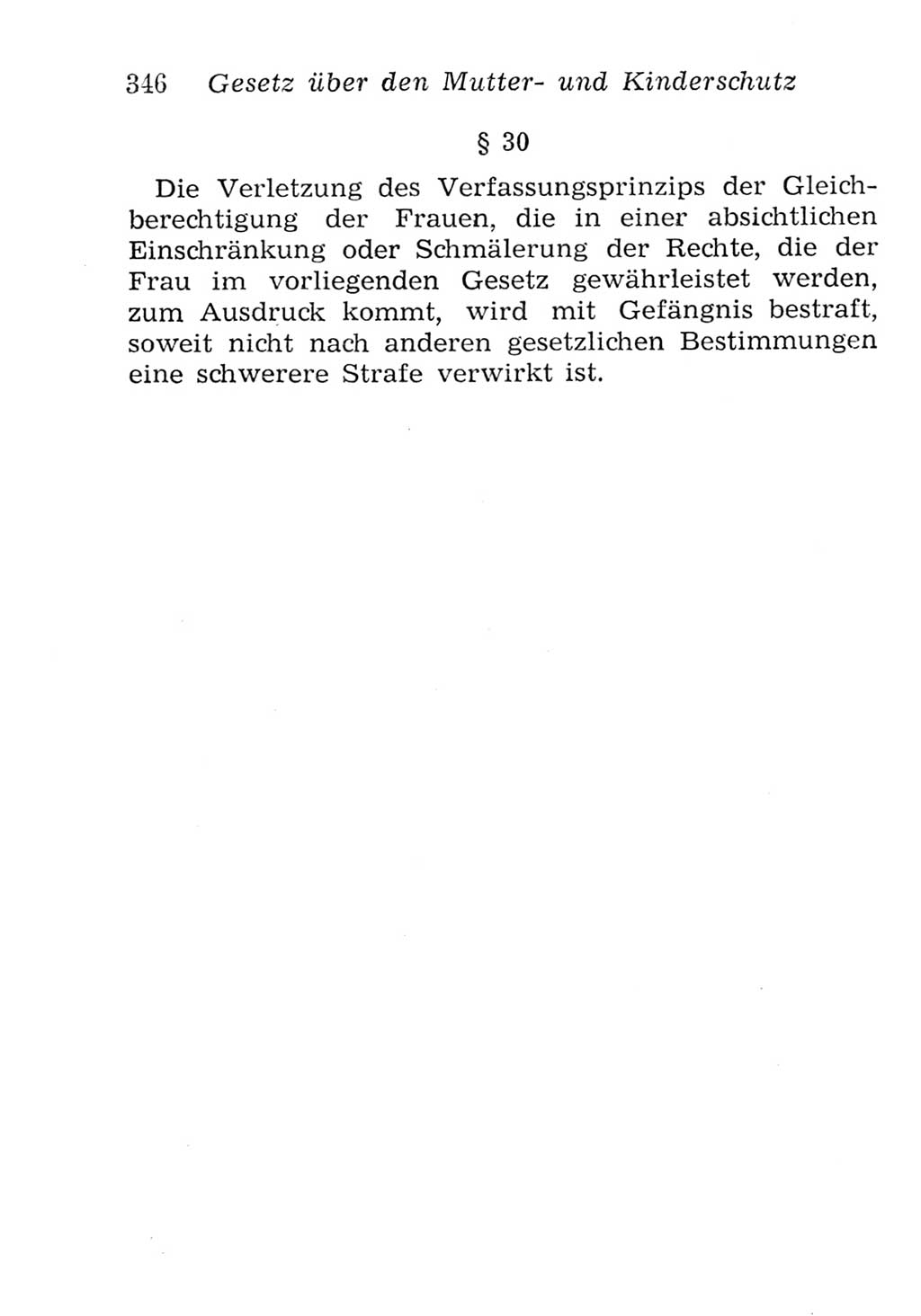 Strafgesetzbuch (StGB) und andere Strafgesetze [Deutsche Demokratische Republik (DDR)] 1957, Seite 346 (StGB Strafges. DDR 1957, S. 346)