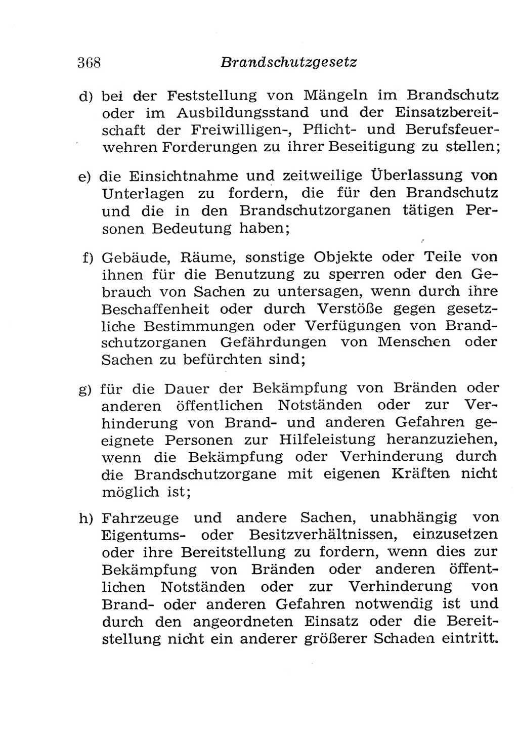 Strafgesetzbuch (StGB) und andere Strafgesetze [Deutsche Demokratische Republik (DDR)] 1957, Seite 368 (StGB Strafges. DDR 1957, S. 368)