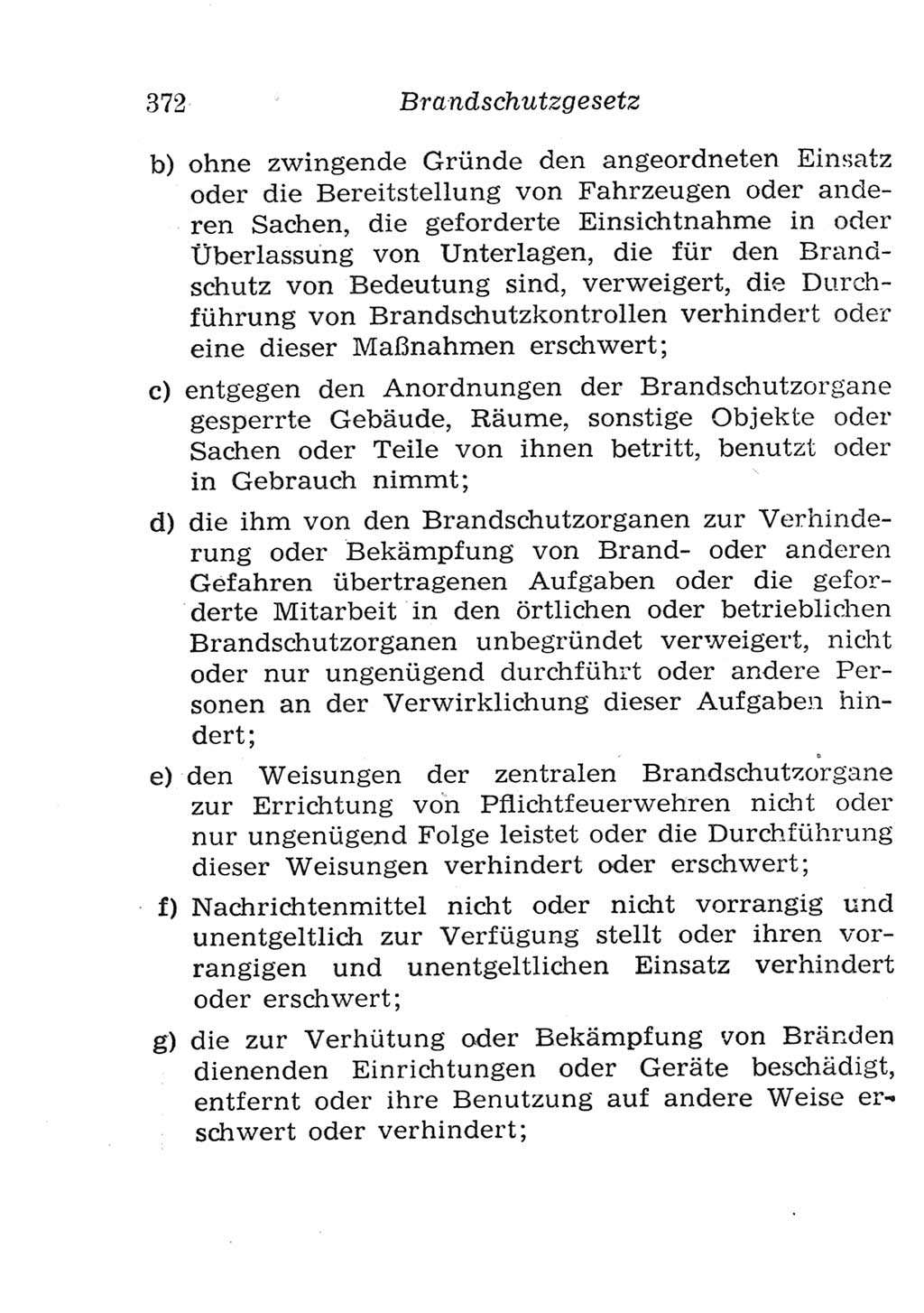 Strafgesetzbuch (StGB) und andere Strafgesetze [Deutsche Demokratische Republik (DDR)] 1957, Seite 372 (StGB Strafges. DDR 1957, S. 372)