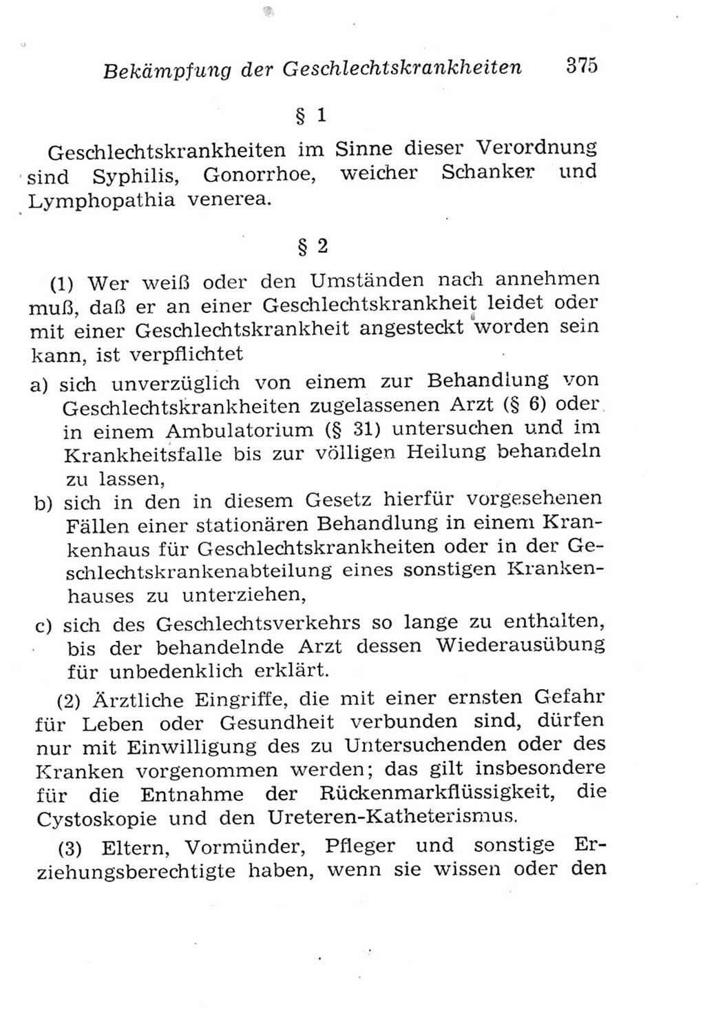 Strafgesetzbuch (StGB) und andere Strafgesetze [Deutsche Demokratische Republik (DDR)] 1957, Seite 375 (StGB Strafges. DDR 1957, S. 375)
