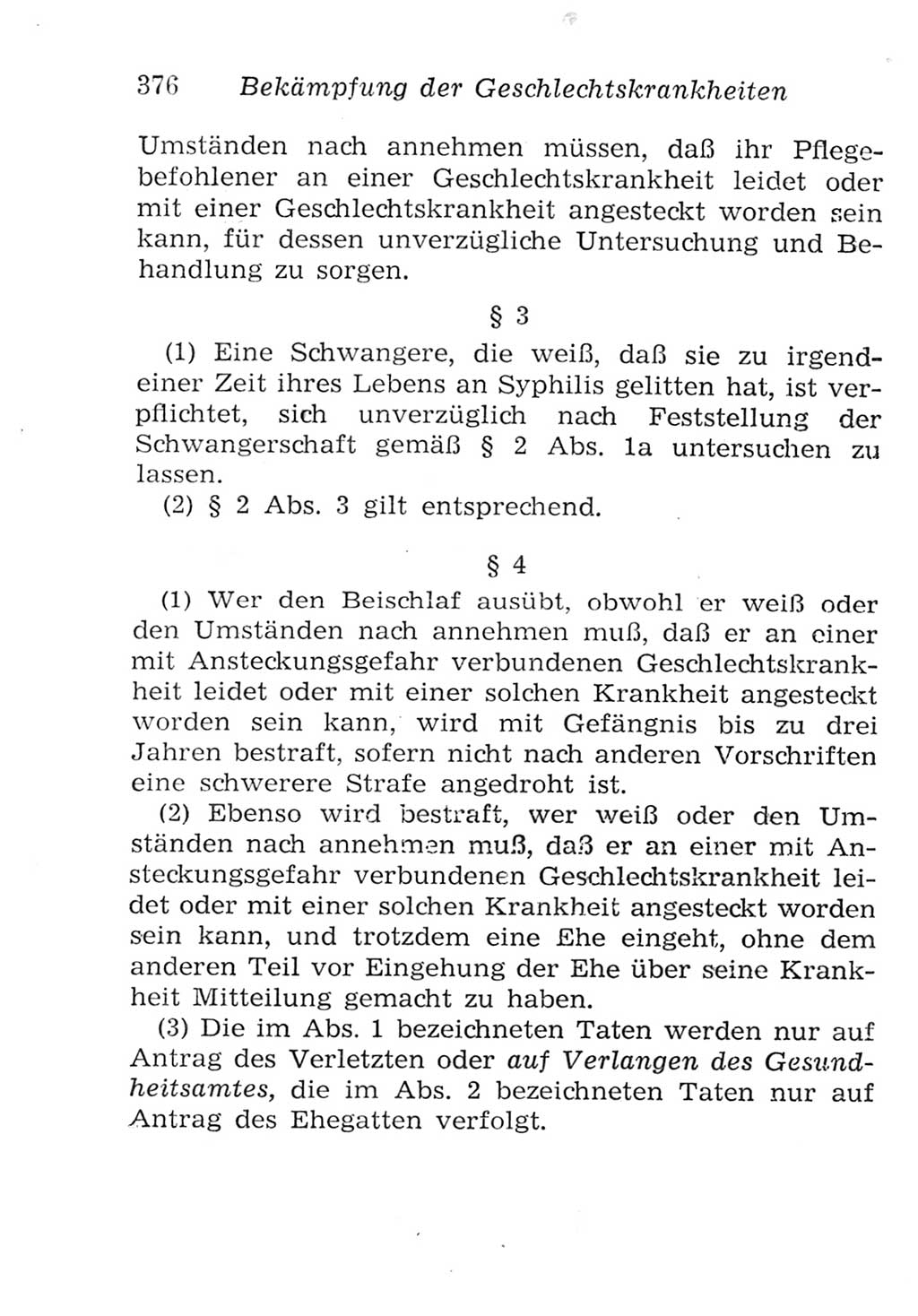 Strafgesetzbuch (StGB) und andere Strafgesetze [Deutsche Demokratische Republik (DDR)] 1957, Seite 376 (StGB Strafges. DDR 1957, S. 376)