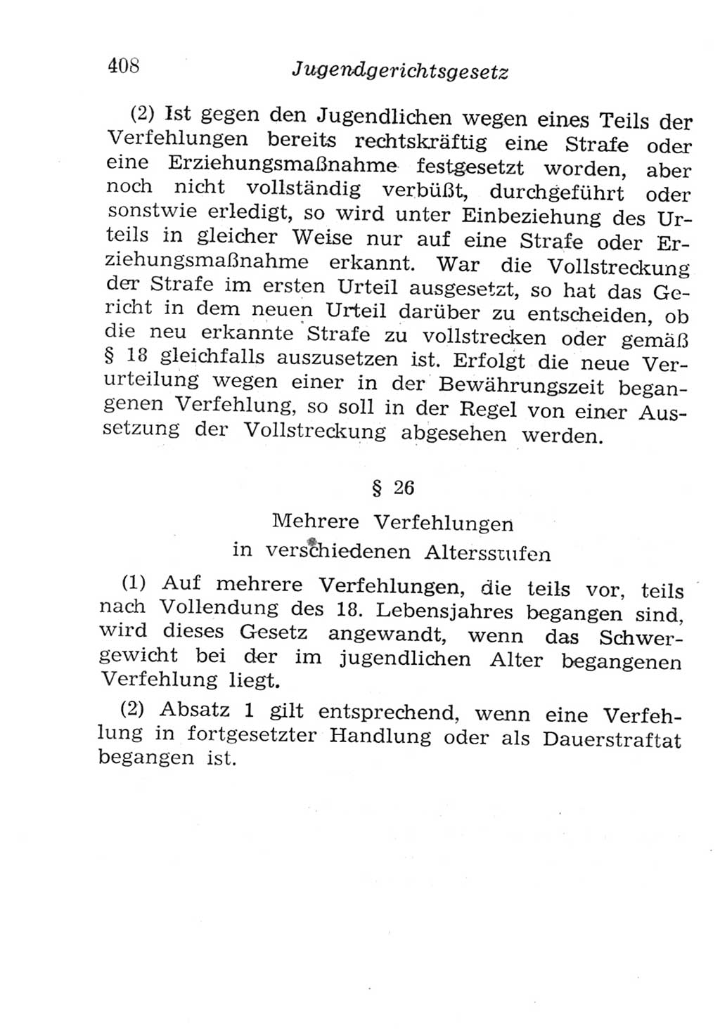 Strafgesetzbuch (StGB) und andere Strafgesetze [Deutsche Demokratische Republik (DDR)] 1957, Seite 408 (StGB Strafges. DDR 1957, S. 408)