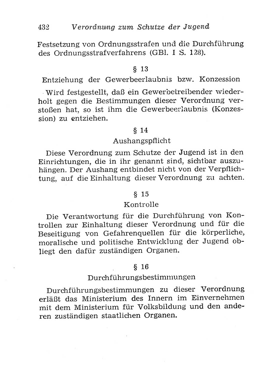 Strafgesetzbuch (StGB) und andere Strafgesetze [Deutsche Demokratische Republik (DDR)] 1957, Seite 432 (StGB Strafges. DDR 1957, S. 432)