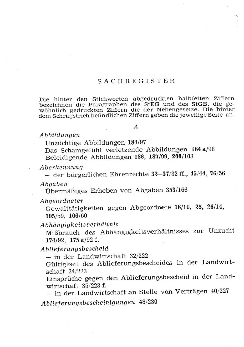 Strafgesetzbuch (StGB) und andere Strafgesetze [Deutsche Demokratische Republik (DDR)] 1957, Seite 434 (StGB Strafges. DDR 1957, S. 434)