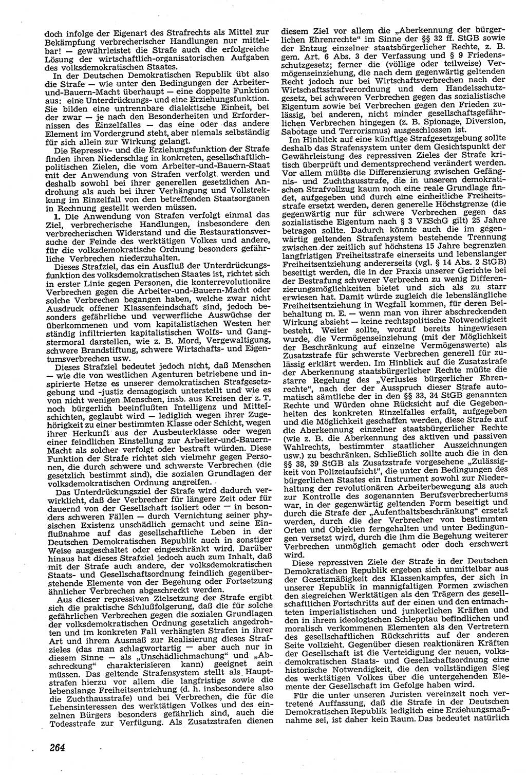 Neue Justiz (NJ), Zeitschrift für Recht und Rechtswissenschaft [Deutsche Demokratische Republik (DDR)], 11. Jahrgang 1957, Seite 264 (NJ DDR 1957, S. 264)