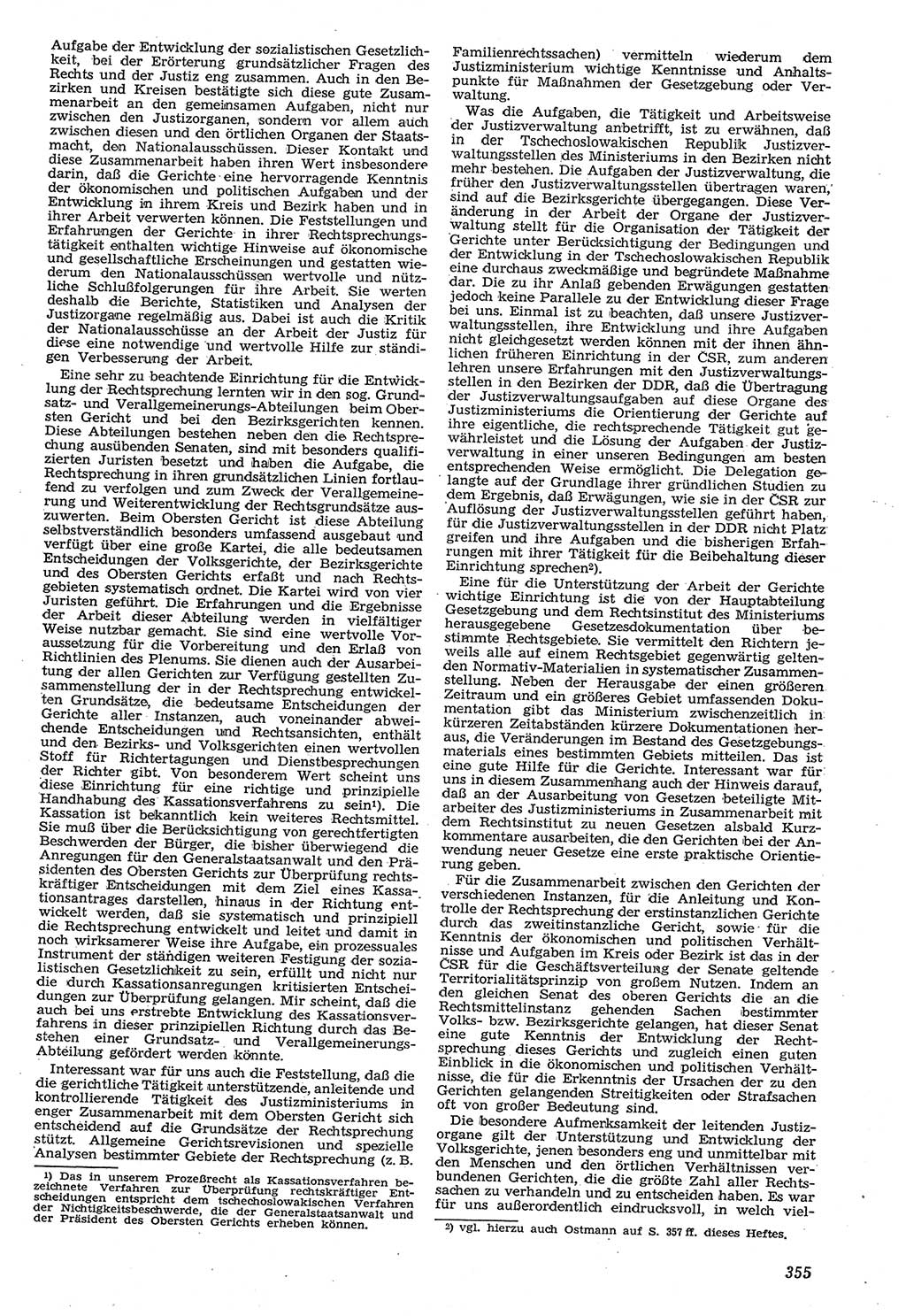 Neue Justiz (NJ), Zeitschrift für Recht und Rechtswissenschaft [Deutsche Demokratische Republik (DDR)], 11. Jahrgang 1957, Seite 355 (NJ DDR 1957, S. 355)