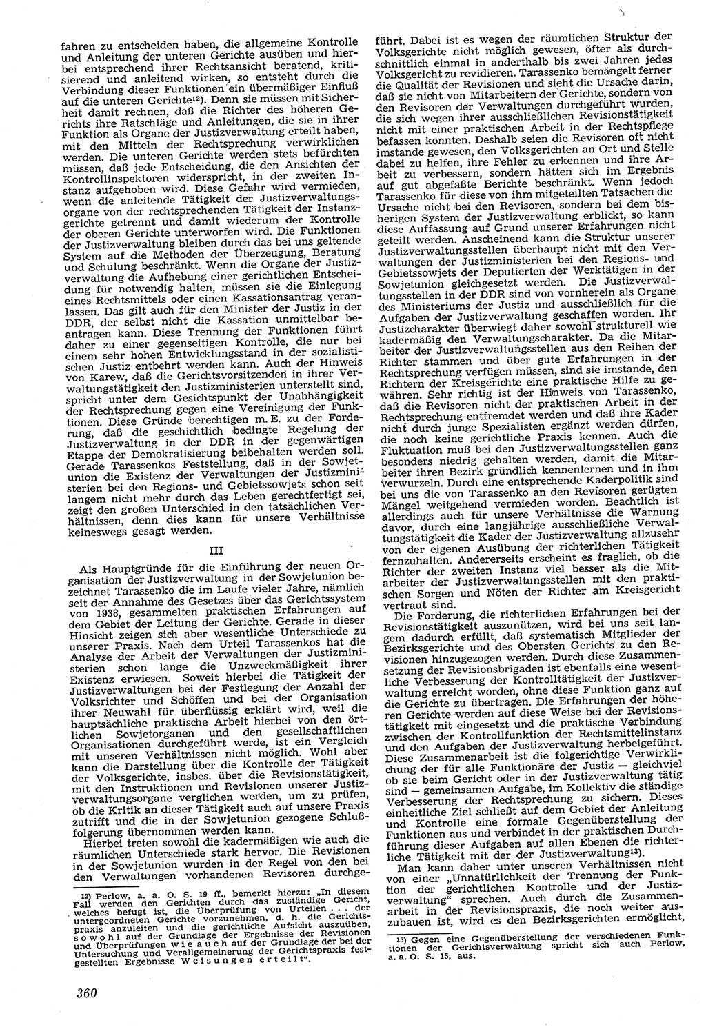 Neue Justiz (NJ), Zeitschrift für Recht und Rechtswissenschaft [Deutsche Demokratische Republik (DDR)], 11. Jahrgang 1957, Seite 360 (NJ DDR 1957, S. 360)