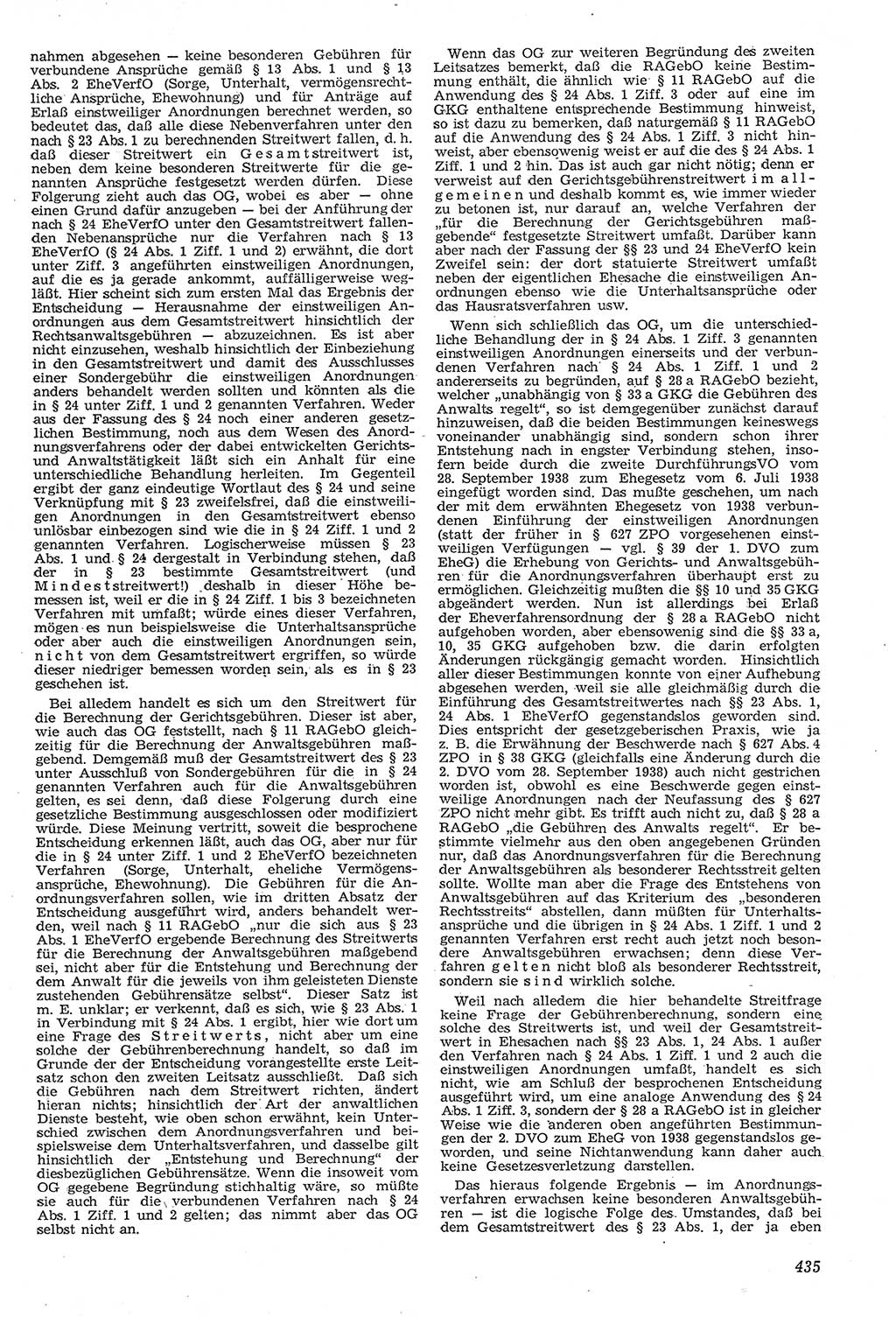 Neue Justiz (NJ), Zeitschrift für Recht und Rechtswissenschaft [Deutsche Demokratische Republik (DDR)], 11. Jahrgang 1957, Seite 435 (NJ DDR 1957, S. 435)
