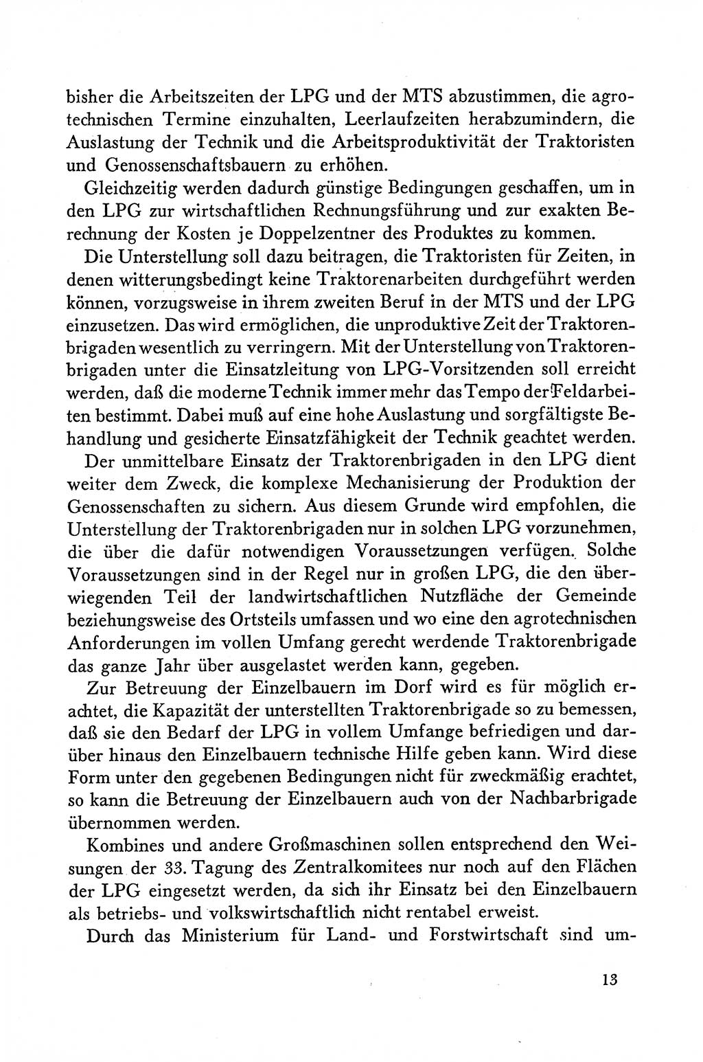 Dokumente der Sozialistischen Einheitspartei Deutschlands (SED) [Deutsche Demokratische Republik (DDR)] 1958-1959, Seite 13 (Dok. SED DDR 1958-1959, S. 13)
