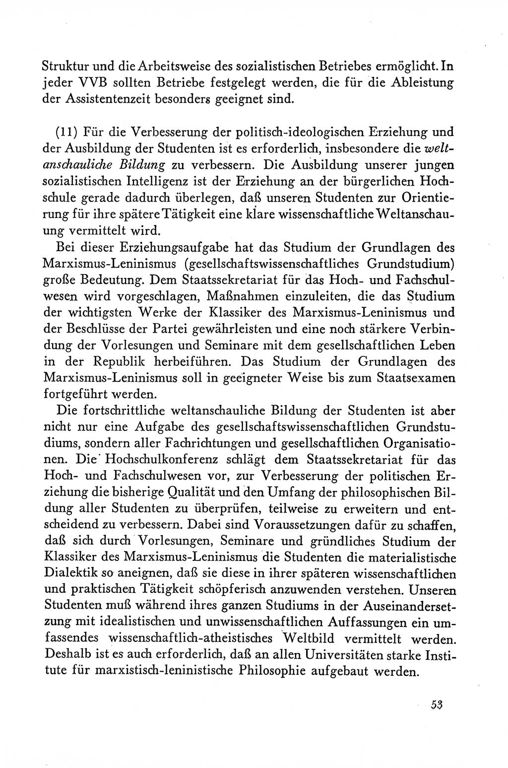 Dokumente der Sozialistischen Einheitspartei Deutschlands (SED) [Deutsche Demokratische Republik (DDR)] 1958-1959, Seite 53 (Dok. SED DDR 1958-1959, S. 53)