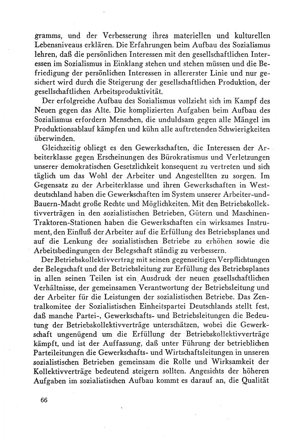 Dokumente der Sozialistischen Einheitspartei Deutschlands (SED) [Deutsche Demokratische Republik (DDR)] 1958-1959, Seite 66 (Dok. SED DDR 1958-1959, S. 66)
