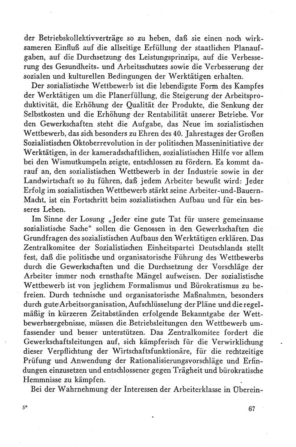 Dokumente der Sozialistischen Einheitspartei Deutschlands (SED) [Deutsche Demokratische Republik (DDR)] 1958-1959, Seite 67 (Dok. SED DDR 1958-1959, S. 67)