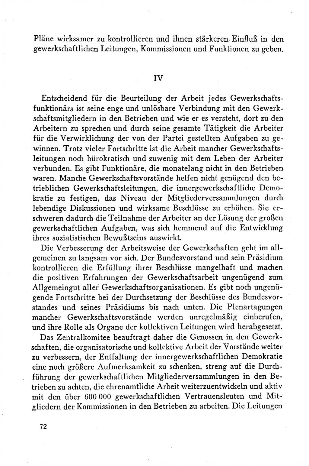 Dokumente der Sozialistischen Einheitspartei Deutschlands (SED) [Deutsche Demokratische Republik (DDR)] 1958-1959, Seite 72 (Dok. SED DDR 1958-1959, S. 72)