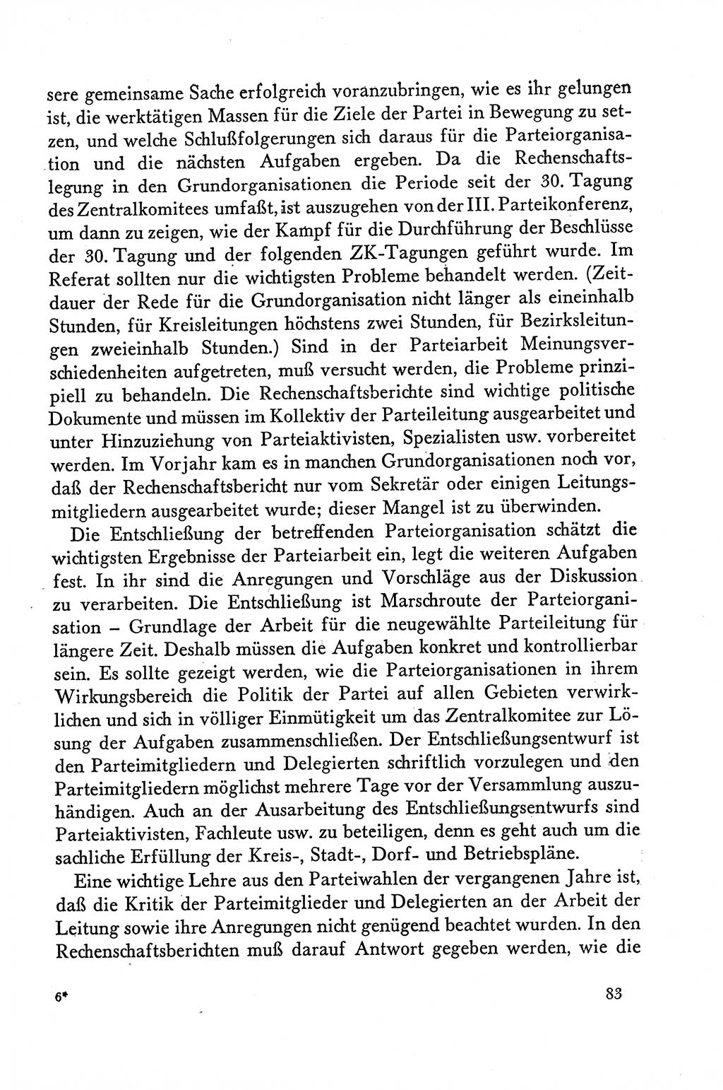 Dokumente der Sozialistischen Einheitspartei Deutschlands (SED) [Deutsche Demokratische Republik (DDR)] 1958-1959, Seite 83 (Dok. SED DDR 1958-1959, S. 83)