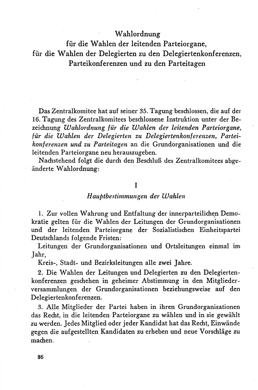 Dokumente der Sozialistischen Einheitspartei Deutschlands (SED) [Deutsche Demokratische Republik (DDR)] 1958-1959, Seite 86 (Dok. SED DDR 1958-1959, S. 86)