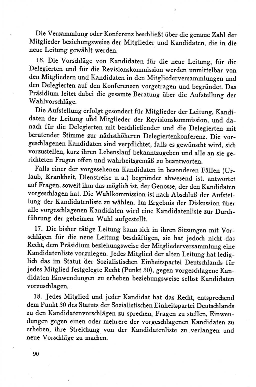 Dokumente der Sozialistischen Einheitspartei Deutschlands (SED) [Deutsche Demokratische Republik (DDR)] 1958-1959, Seite 90 (Dok. SED DDR 1958-1959, S. 90)