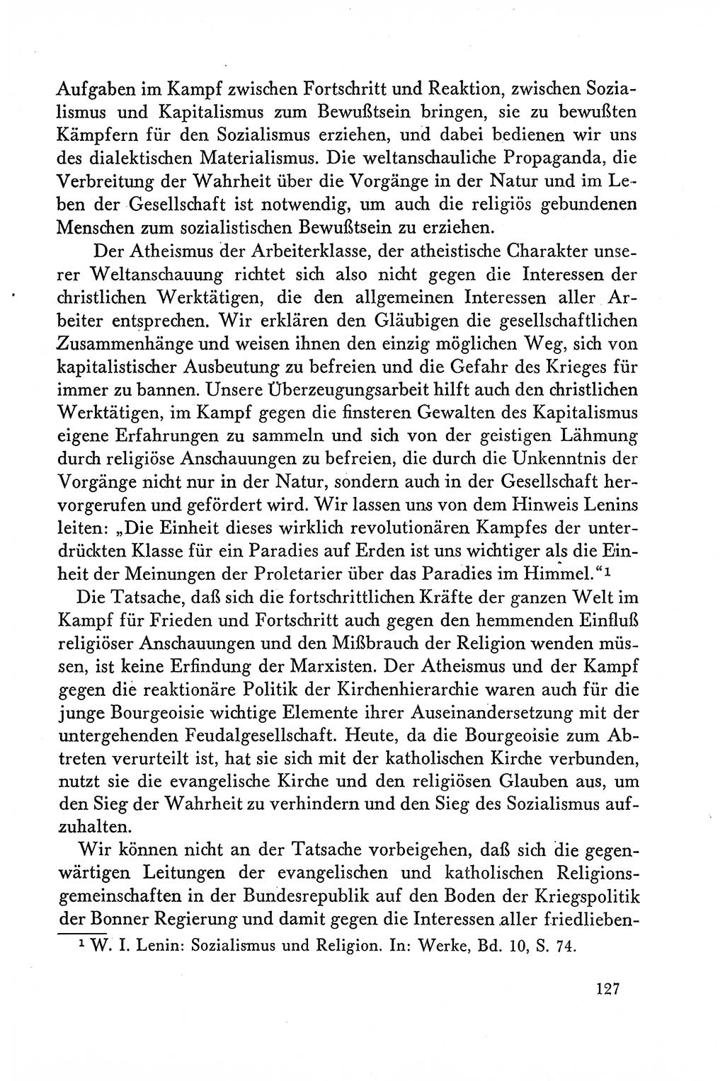 Dokumente der Sozialistischen Einheitspartei Deutschlands (SED) [Deutsche Demokratische Republik (DDR)] 1958-1959, Seite 127 (Dok. SED DDR 1958-1959, S. 127)