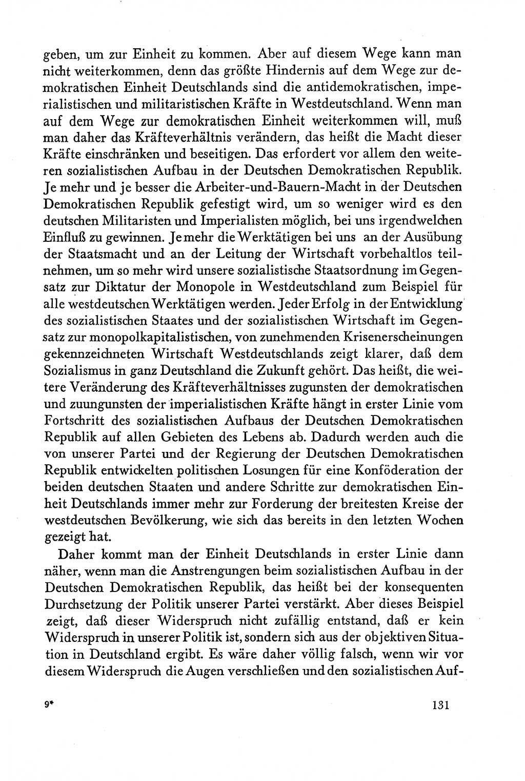 Dokumente der Sozialistischen Einheitspartei Deutschlands (SED) [Deutsche Demokratische Republik (DDR)] 1958-1959, Seite 131 (Dok. SED DDR 1958-1959, S. 131)