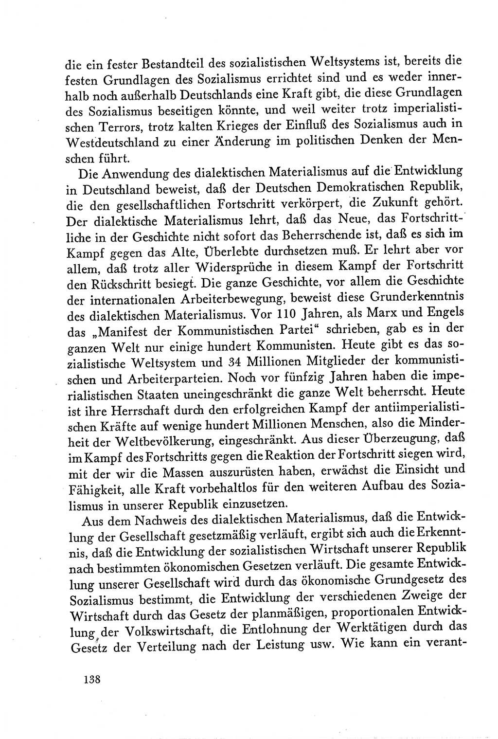 Dokumente der Sozialistischen Einheitspartei Deutschlands (SED) [Deutsche Demokratische Republik (DDR)] 1958-1959, Seite 138 (Dok. SED DDR 1958-1959, S. 138)
