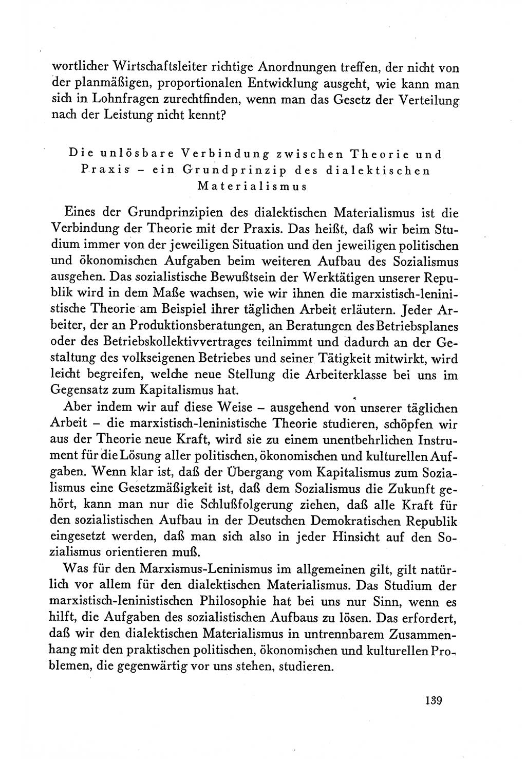 Dokumente der Sozialistischen Einheitspartei Deutschlands (SED) [Deutsche Demokratische Republik (DDR)] 1958-1959, Seite 139 (Dok. SED DDR 1958-1959, S. 139)