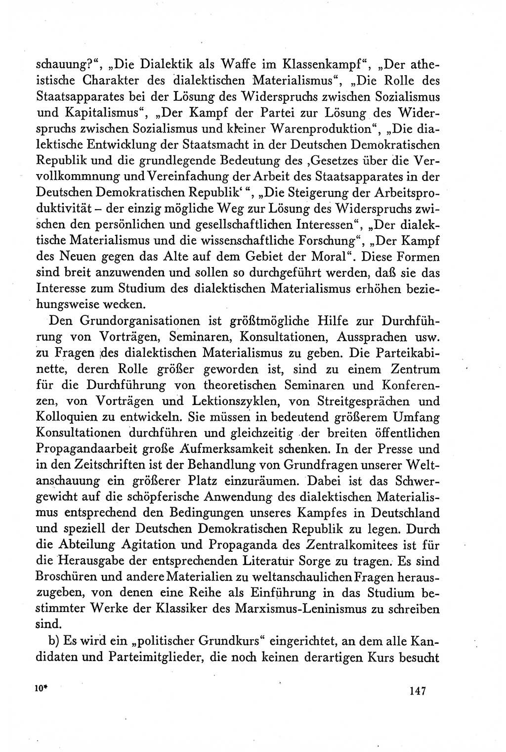 Dokumente der Sozialistischen Einheitspartei Deutschlands (SED) [Deutsche Demokratische Republik (DDR)] 1958-1959, Seite 147 (Dok. SED DDR 1958-1959, S. 147)