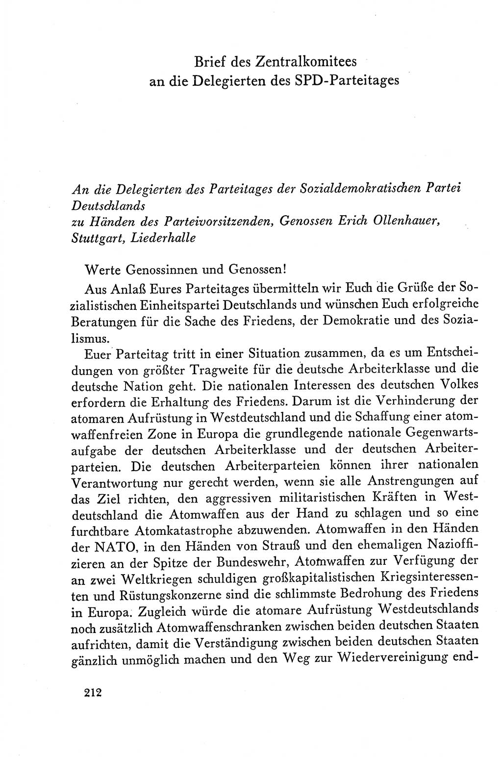 Dokumente der Sozialistischen Einheitspartei Deutschlands (SED) [Deutsche Demokratische Republik (DDR)] 1958-1959, Seite 212 (Dok. SED DDR 1958-1959, S. 212)
