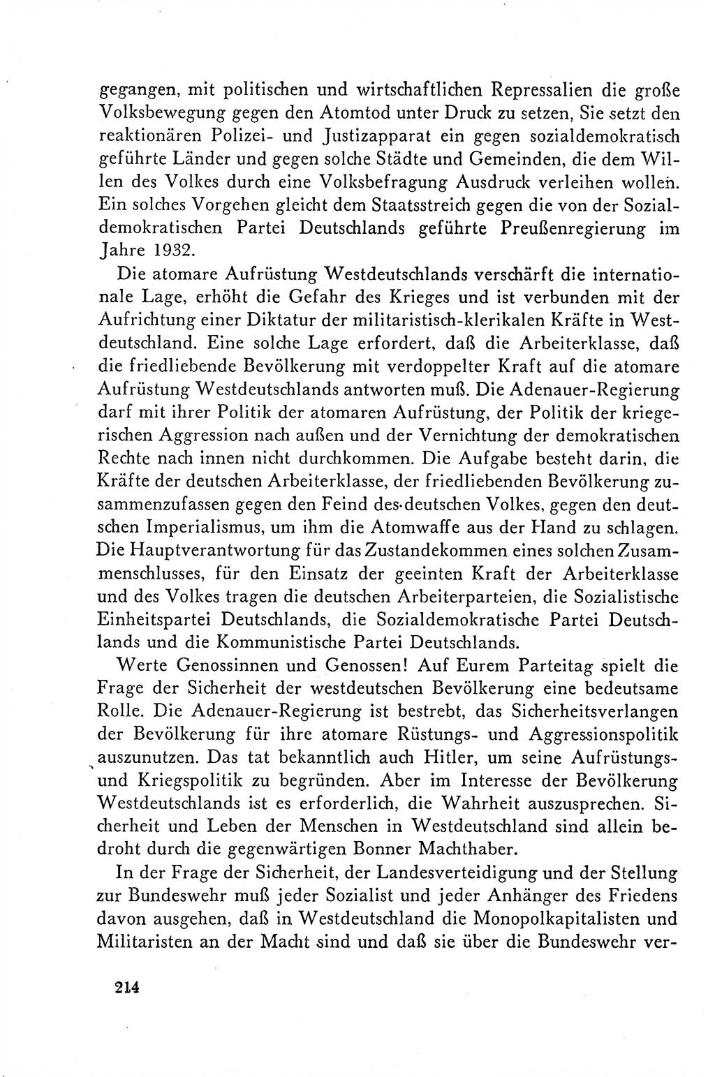 Dokumente der Sozialistischen Einheitspartei Deutschlands (SED) [Deutsche Demokratische Republik (DDR)] 1958-1959, Seite 214 (Dok. SED DDR 1958-1959, S. 214)
