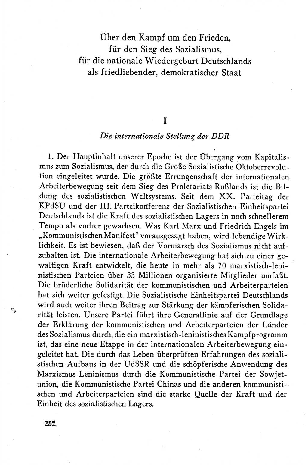 Dokumente der Sozialistischen Einheitspartei Deutschlands (SED) [Deutsche Demokratische Republik (DDR)] 1958-1959, Seite 232 (Dok. SED DDR 1958-1959, S. 232)
