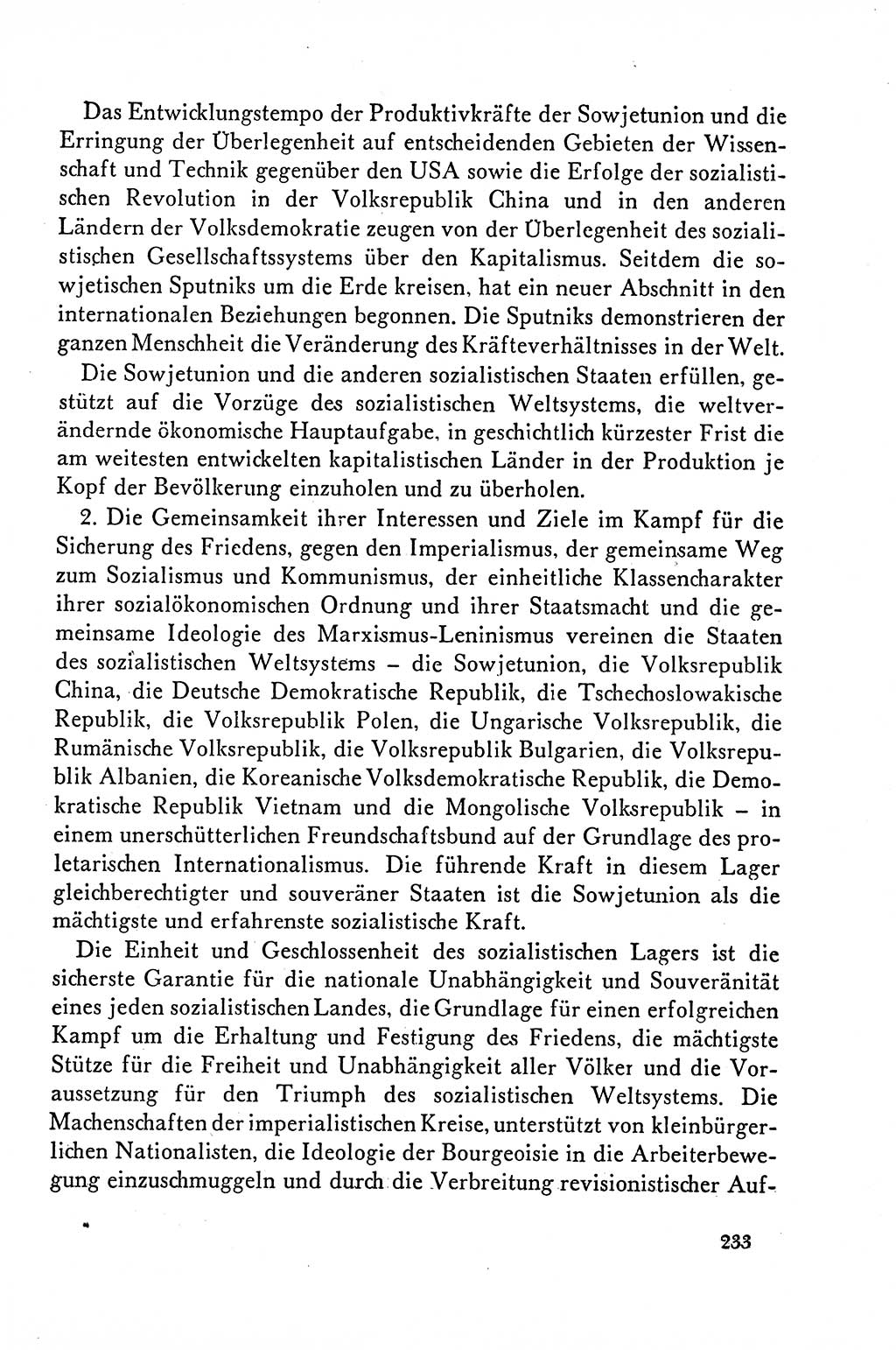 Dokumente der Sozialistischen Einheitspartei Deutschlands (SED) [Deutsche Demokratische Republik (DDR)] 1958-1959, Seite 233 (Dok. SED DDR 1958-1959, S. 233)