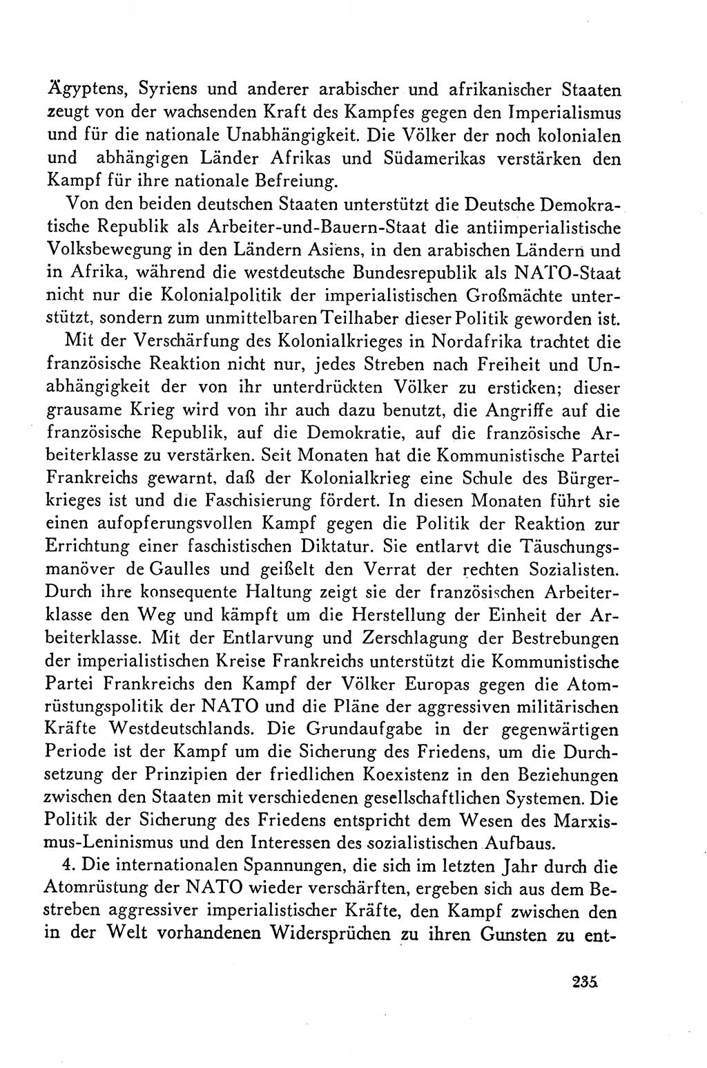 Dokumente der Sozialistischen Einheitspartei Deutschlands (SED) [Deutsche Demokratische Republik (DDR)] 1958-1959, Seite 235 (Dok. SED DDR 1958-1959, S. 235)