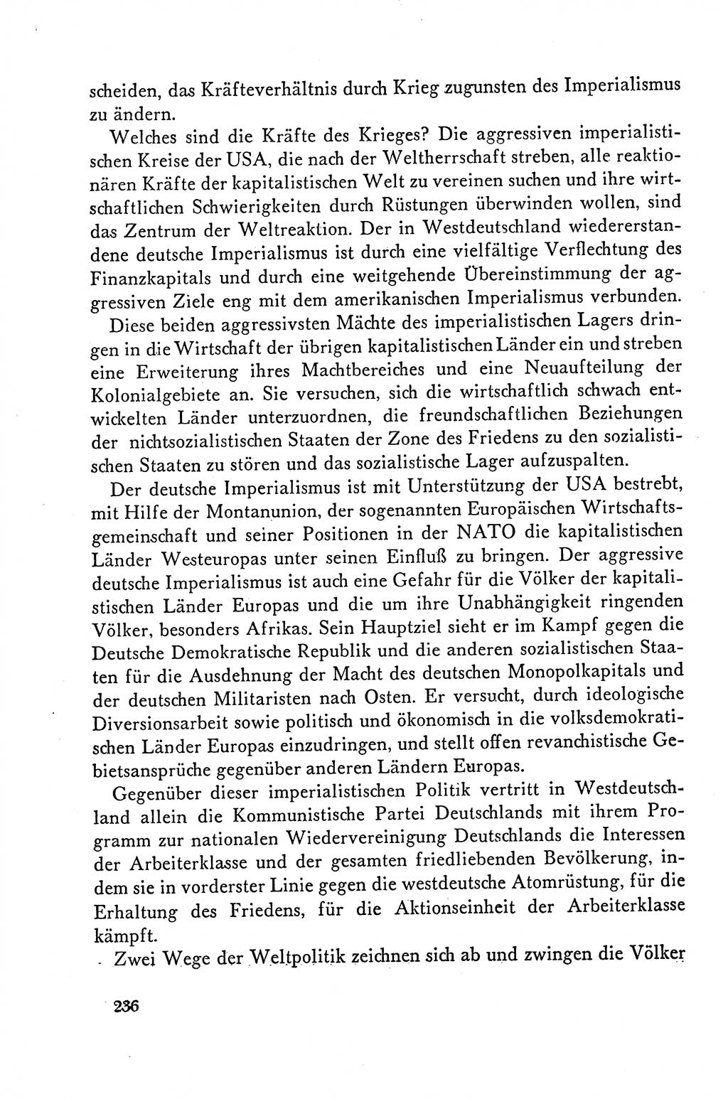 Dokumente der Sozialistischen Einheitspartei Deutschlands (SED) [Deutsche Demokratische Republik (DDR)] 1958-1959, Seite 236 (Dok. SED DDR 1958-1959, S. 236)