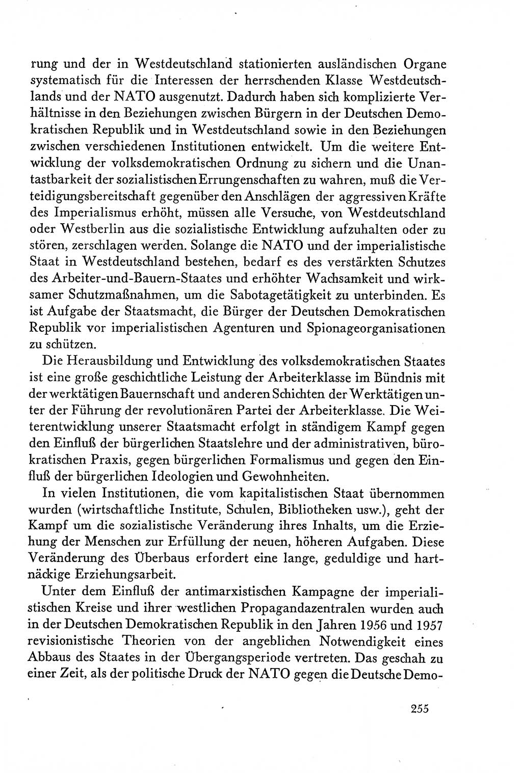 Dokumente der Sozialistischen Einheitspartei Deutschlands (SED) [Deutsche Demokratische Republik (DDR)] 1958-1959, Seite 255 (Dok. SED DDR 1958-1959, S. 255)