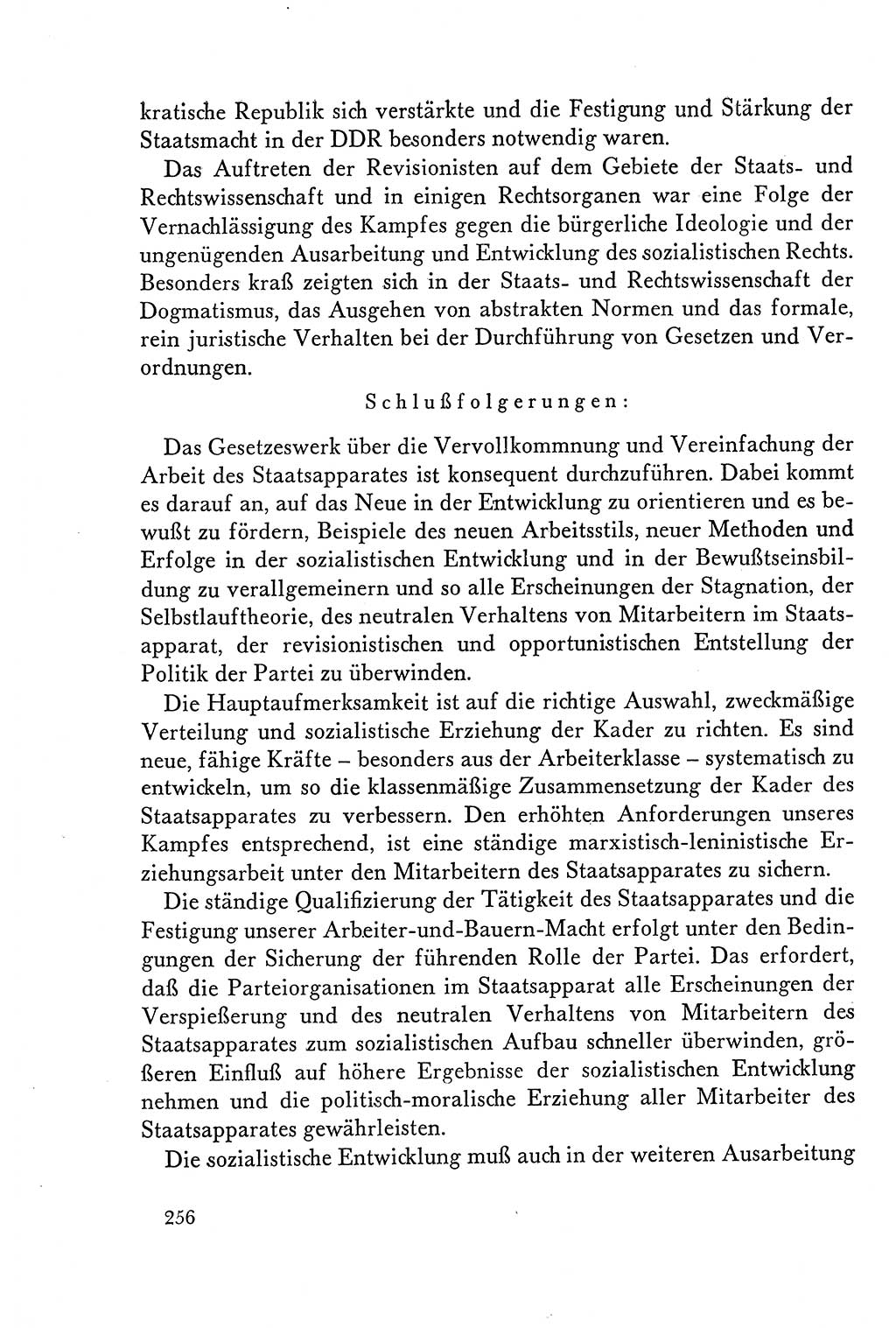 Dokumente der Sozialistischen Einheitspartei Deutschlands (SED) [Deutsche Demokratische Republik (DDR)] 1958-1959, Seite 256 (Dok. SED DDR 1958-1959, S. 256)