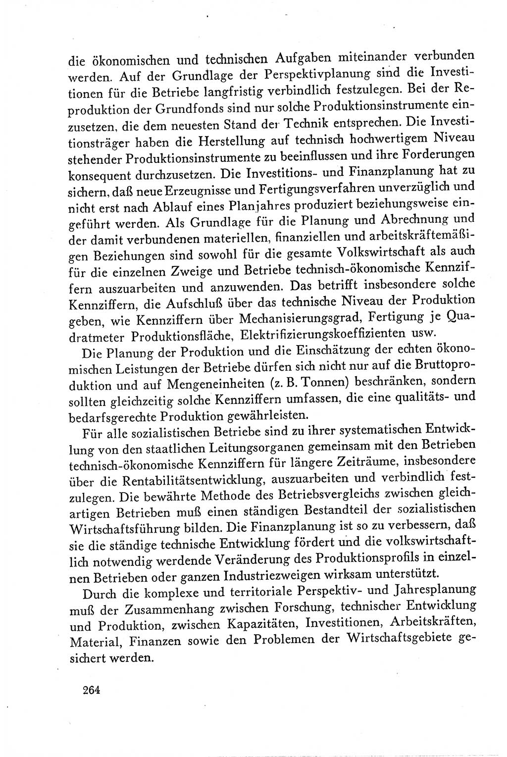 Dokumente der Sozialistischen Einheitspartei Deutschlands (SED) [Deutsche Demokratische Republik (DDR)] 1958-1959, Seite 264 (Dok. SED DDR 1958-1959, S. 264)