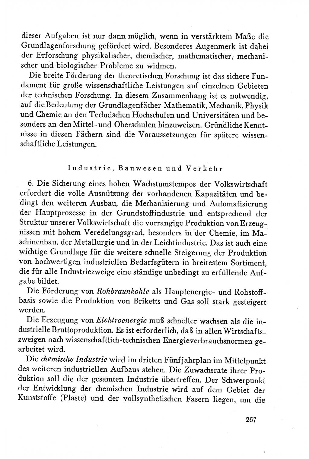 Dokumente der Sozialistischen Einheitspartei Deutschlands (SED) [Deutsche Demokratische Republik (DDR)] 1958-1959, Seite 267 (Dok. SED DDR 1958-1959, S. 267)