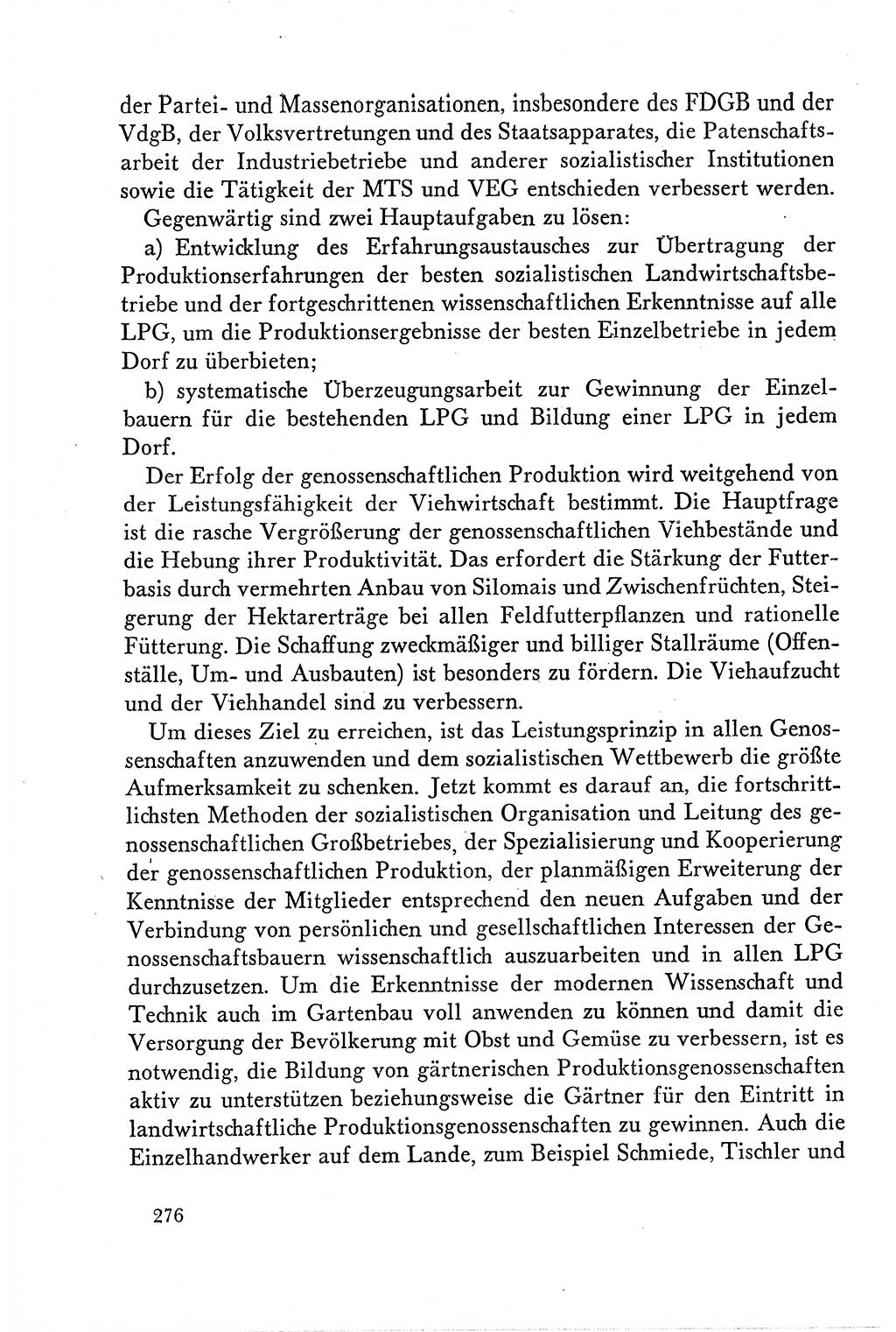 Dokumente der Sozialistischen Einheitspartei Deutschlands (SED) [Deutsche Demokratische Republik (DDR)] 1958-1959, Seite 276 (Dok. SED DDR 1958-1959, S. 276)
