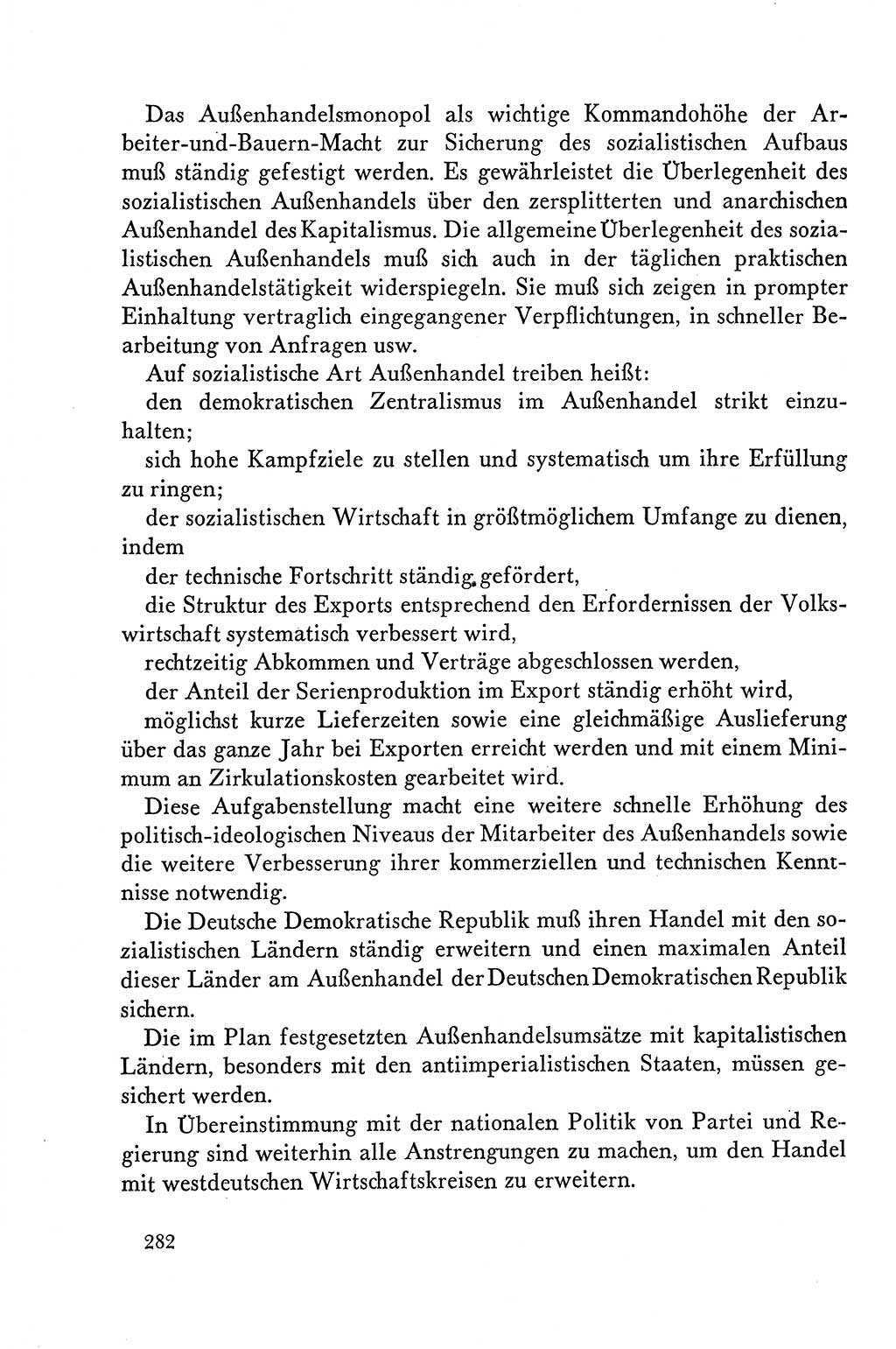 Dokumente der Sozialistischen Einheitspartei Deutschlands (SED) [Deutsche Demokratische Republik (DDR)] 1958-1959, Seite 282 (Dok. SED DDR 1958-1959, S. 282)