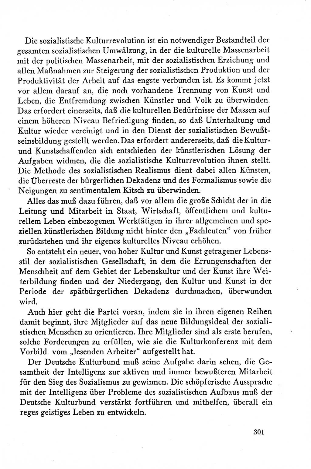 Dokumente der Sozialistischen Einheitspartei Deutschlands (SED) [Deutsche Demokratische Republik (DDR)] 1958-1959, Seite 301 (Dok. SED DDR 1958-1959, S. 301)
