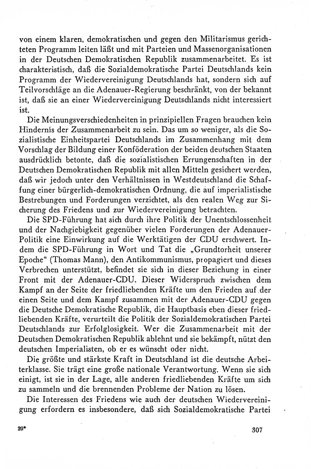 Dokumente der Sozialistischen Einheitspartei Deutschlands (SED) [Deutsche Demokratische Republik (DDR)] 1958-1959, Seite 307 (Dok. SED DDR 1958-1959, S. 307)