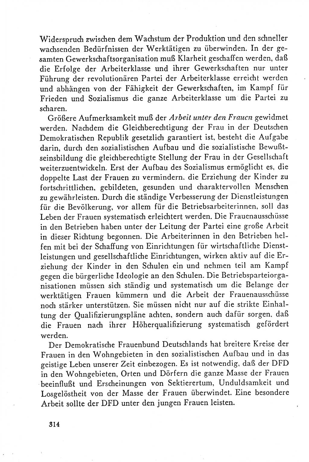 Dokumente der Sozialistischen Einheitspartei Deutschlands (SED) [Deutsche Demokratische Republik (DDR)] 1958-1959, Seite 314 (Dok. SED DDR 1958-1959, S. 314)