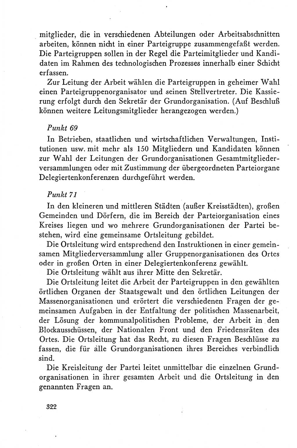 Dokumente der Sozialistischen Einheitspartei Deutschlands (SED) [Deutsche Demokratische Republik (DDR)] 1958-1959, Seite 322 (Dok. SED DDR 1958-1959, S. 322)