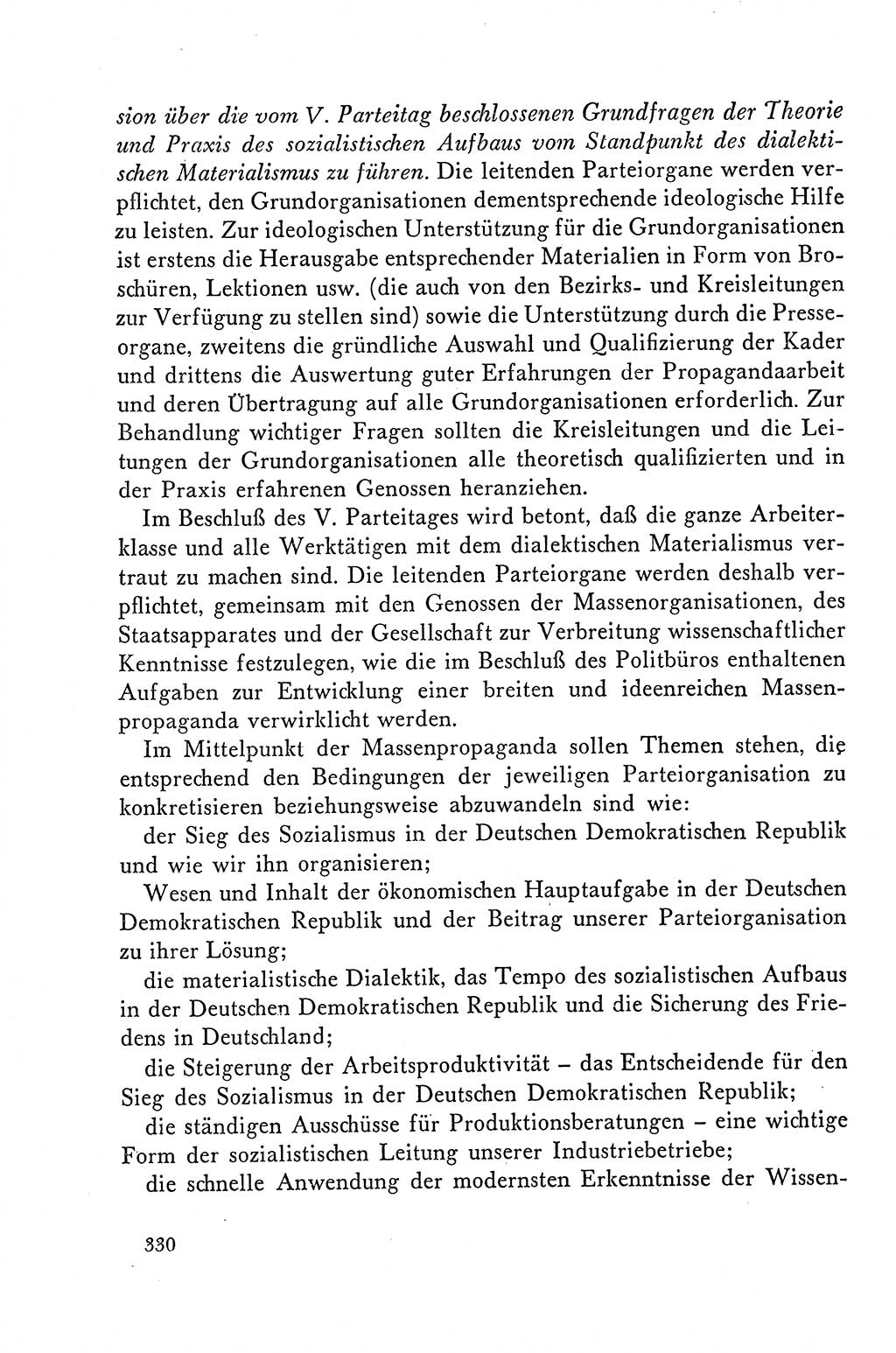 Dokumente der Sozialistischen Einheitspartei Deutschlands (SED) [Deutsche Demokratische Republik (DDR)] 1958-1959, Seite 330 (Dok. SED DDR 1958-1959, S. 330)