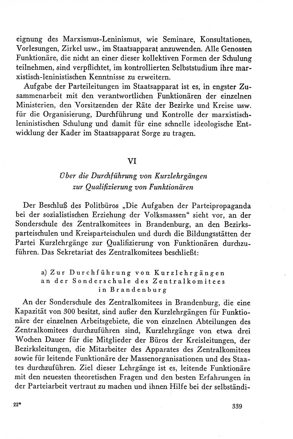 Dokumente der Sozialistischen Einheitspartei Deutschlands (SED) [Deutsche Demokratische Republik (DDR)] 1958-1959, Seite 339 (Dok. SED DDR 1958-1959, S. 339)