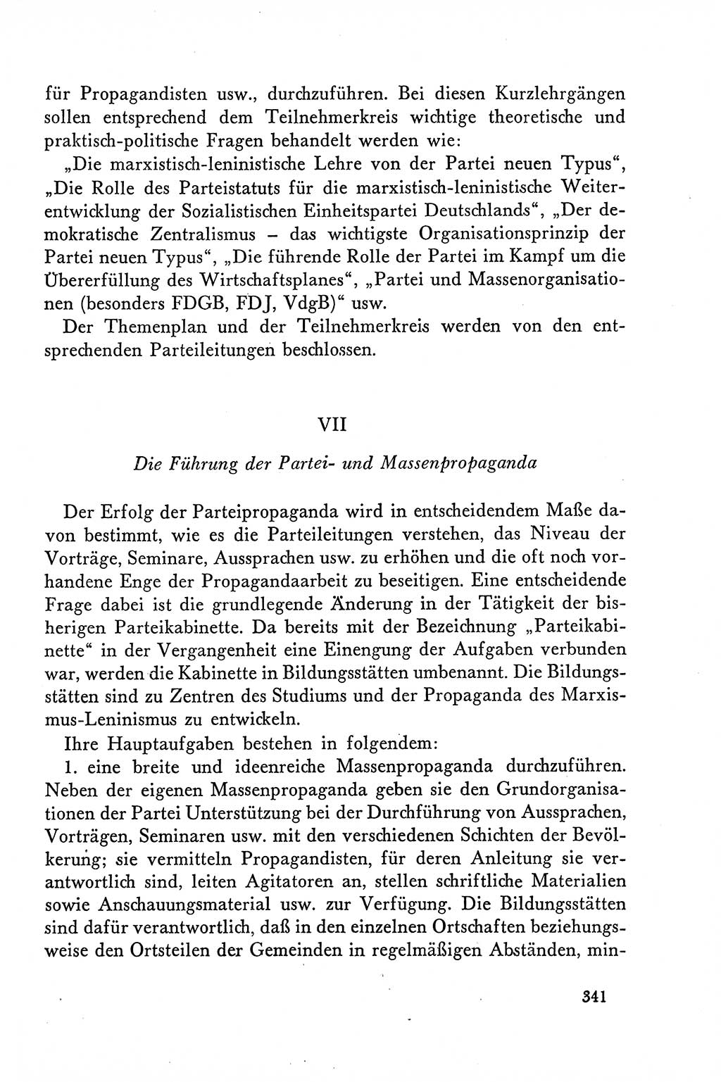 Dokumente der Sozialistischen Einheitspartei Deutschlands (SED) [Deutsche Demokratische Republik (DDR)] 1958-1959, Seite 341 (Dok. SED DDR 1958-1959, S. 341)