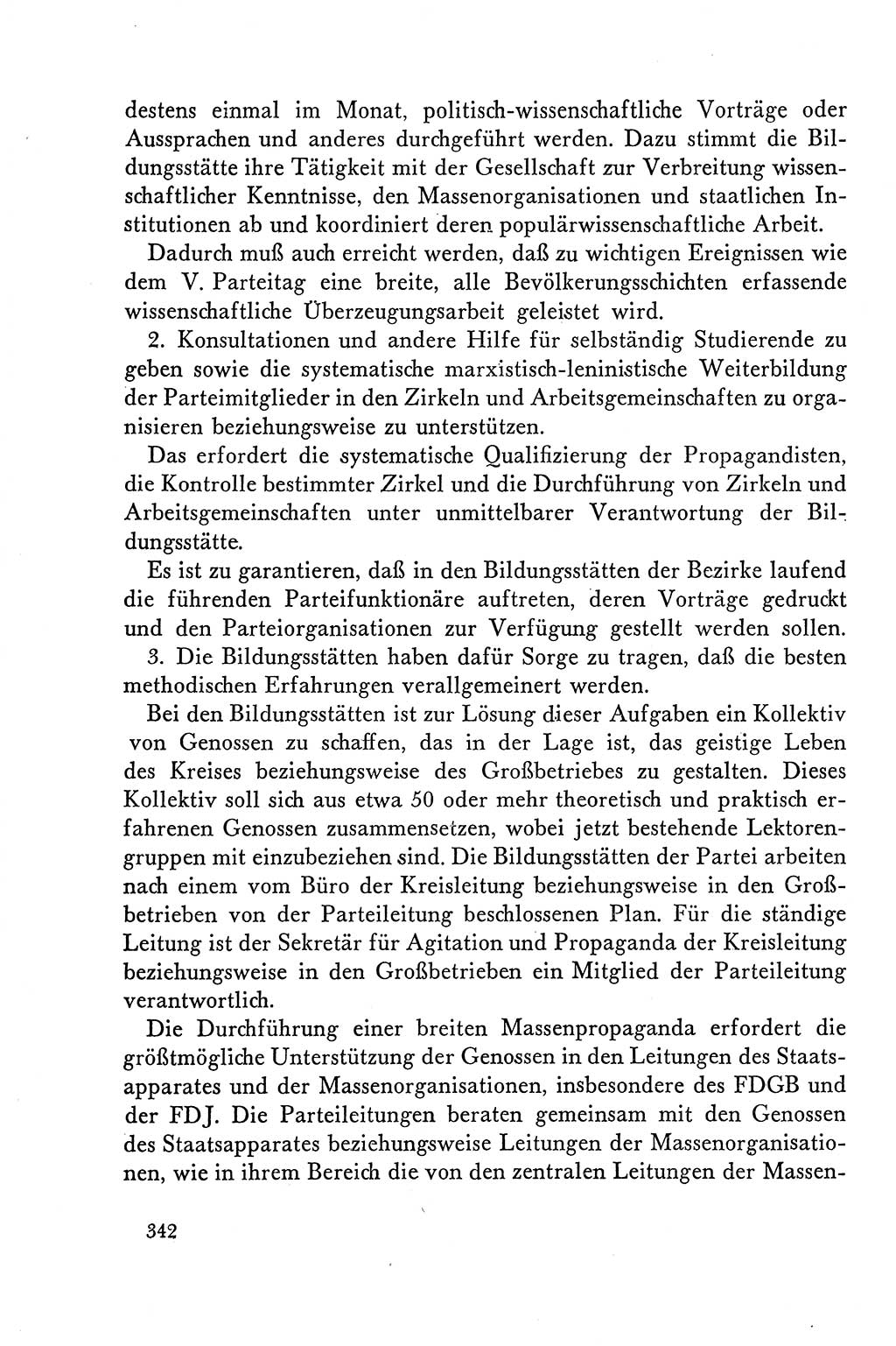 Dokumente der Sozialistischen Einheitspartei Deutschlands (SED) [Deutsche Demokratische Republik (DDR)] 1958-1959, Seite 342 (Dok. SED DDR 1958-1959, S. 342)