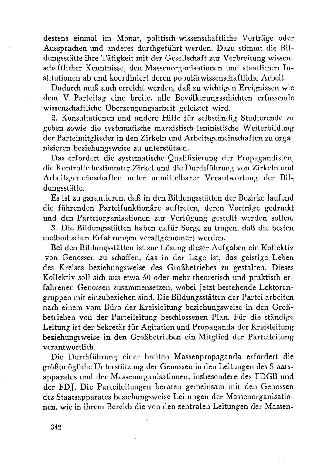 Dokumente der Sozialistischen Einheitspartei Deutschlands (SED) [Deutsche Demokratische Republik (DDR)] 1958-1959, Seite 342 (Dok. SED DDR 1958-1959, S. 342)