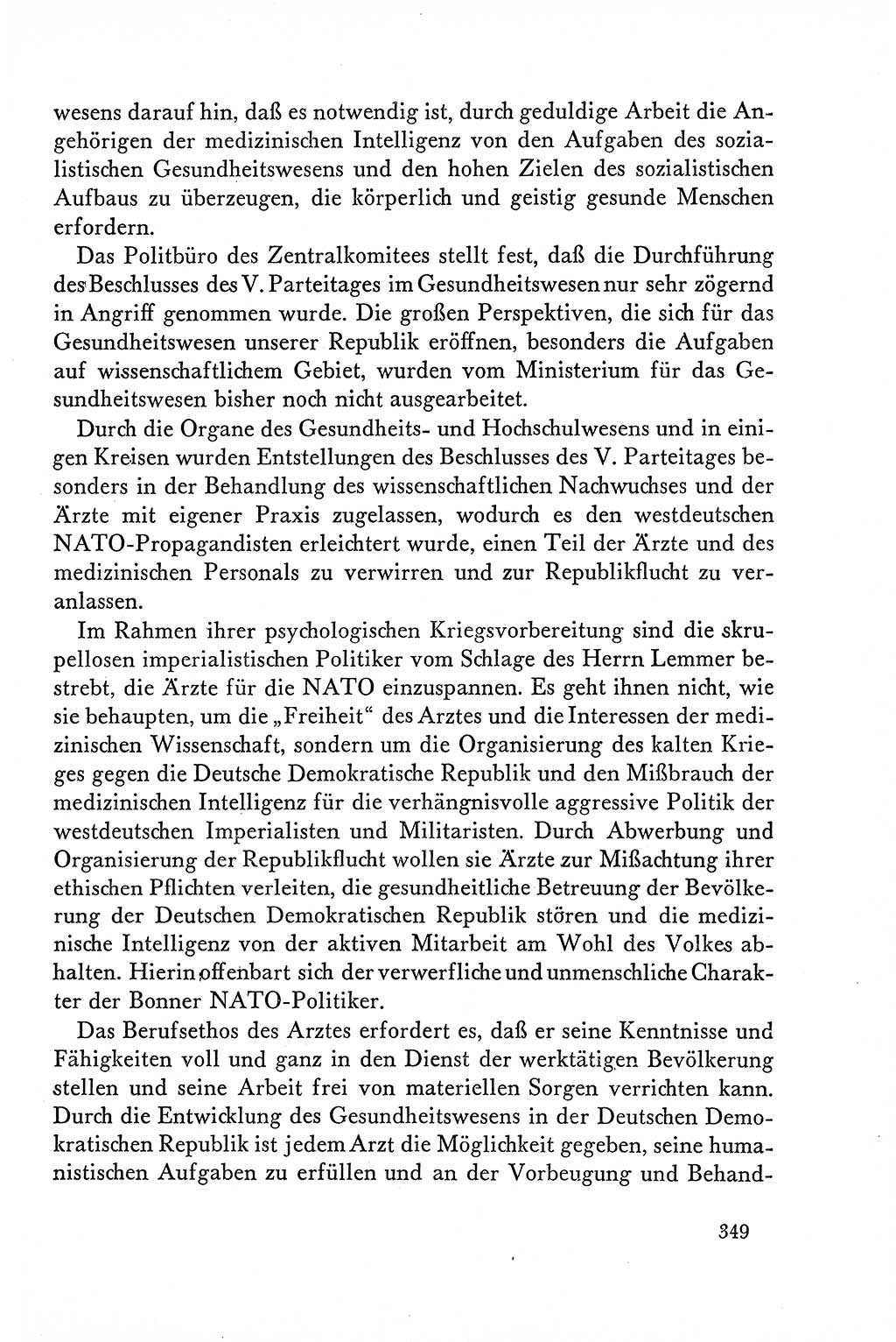 Dokumente der Sozialistischen Einheitspartei Deutschlands (SED) [Deutsche Demokratische Republik (DDR)] 1958-1959, Seite 349 (Dok. SED DDR 1958-1959, S. 349)