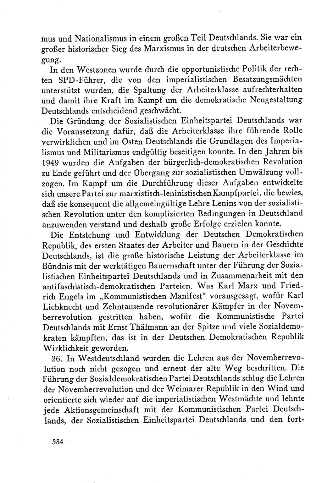 Dokumente der Sozialistischen Einheitspartei Deutschlands (SED) [Deutsche Demokratische Republik (DDR)] 1958-1959, Seite 384 (Dok. SED DDR 1958-1959, S. 384)