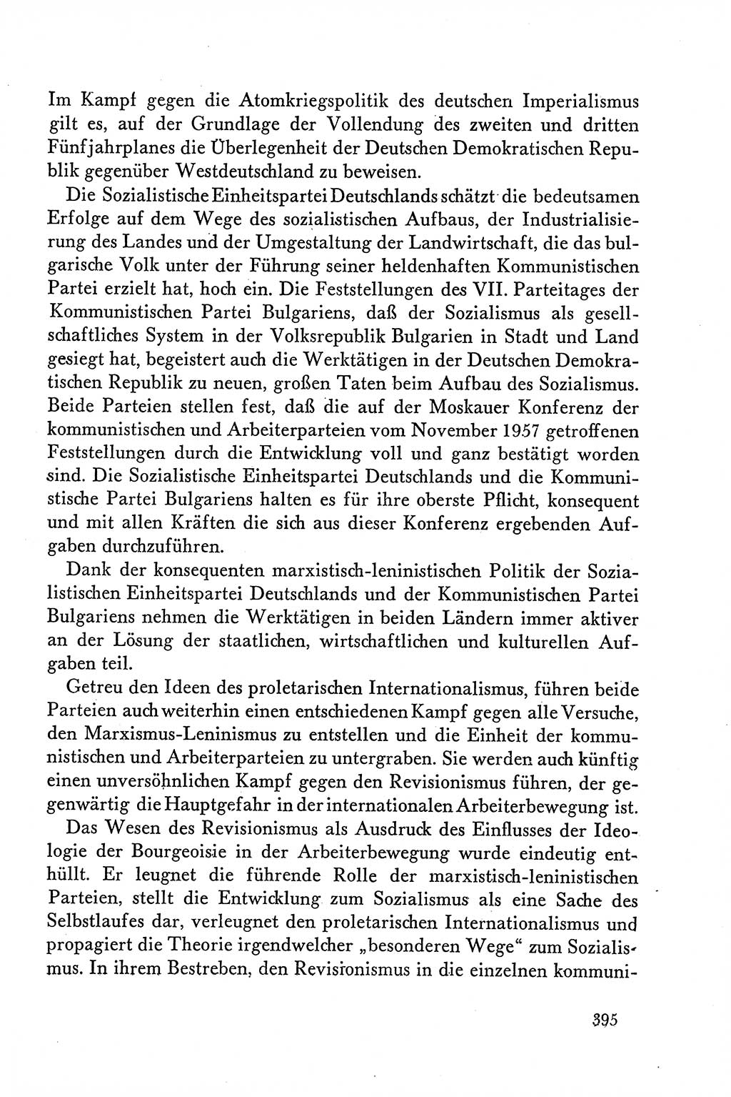 Dokumente der Sozialistischen Einheitspartei Deutschlands (SED) [Deutsche Demokratische Republik (DDR)] 1958-1959, Seite 395 (Dok. SED DDR 1958-1959, S. 395)